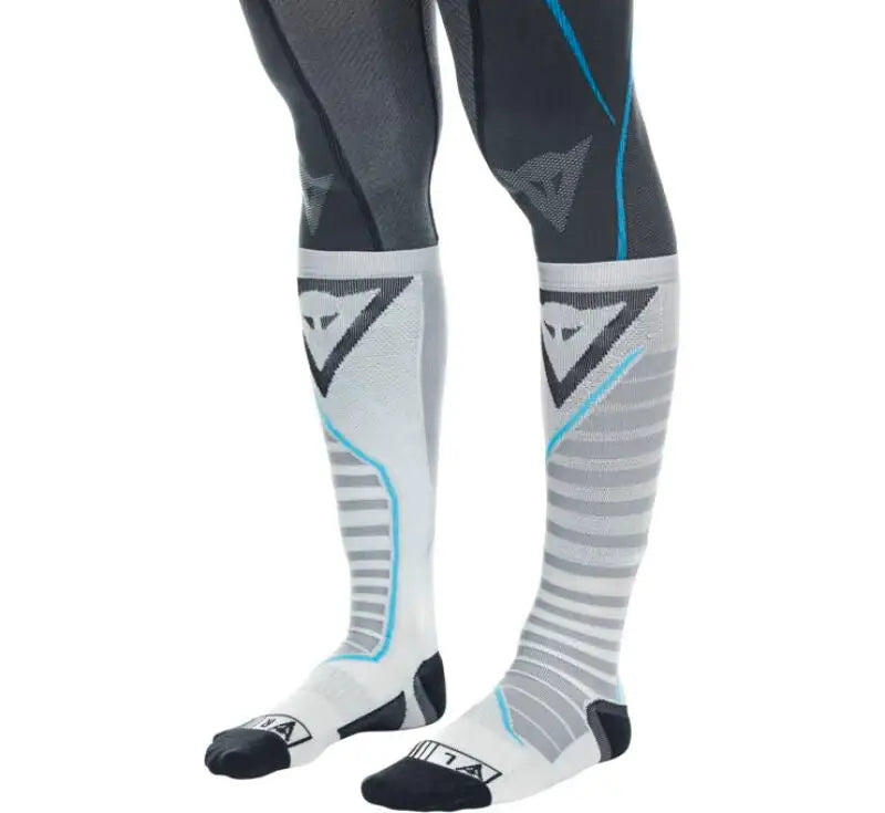 Dainese Dry Long Socks Black/Blue Size - 42/44 - Dainese