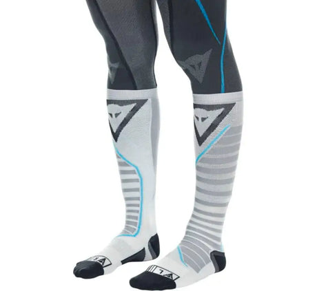 Dainese Dry Long Socks Black/Blue Size - 42/44 - Dainese