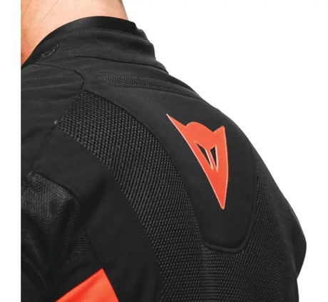 Dainese Energyca Air Tex Jacket Black/Fluorescent-Red Size - 54 - Dainese