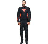 Dainese Energyca Air Tex Jacket Black/Fluorescent-Red Size - 54 - Dainese