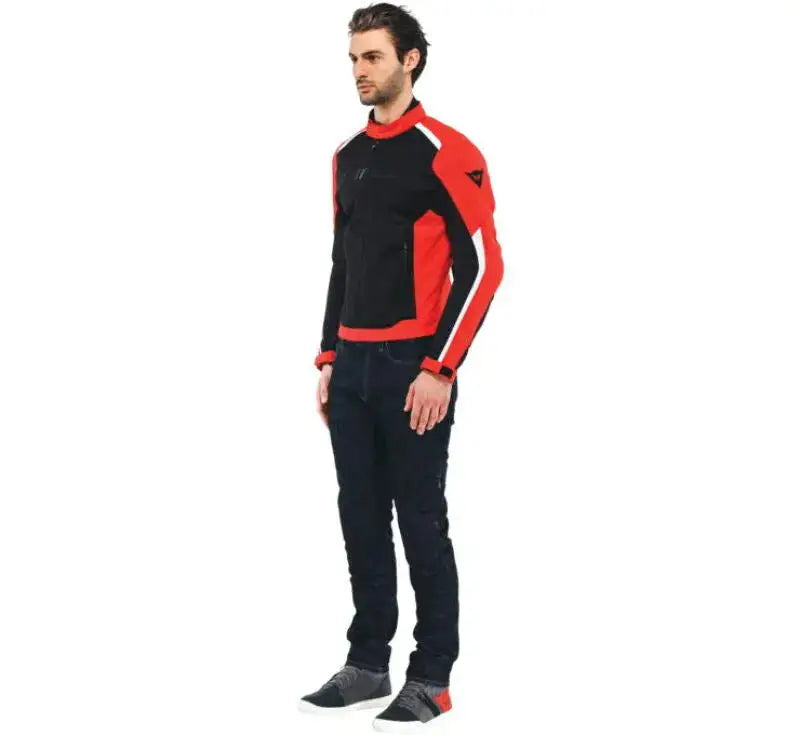 Dainese Hydraflux 2 Air D-Dry Jacket Black/Lava Red Size - 58 - RV and Auto Parts