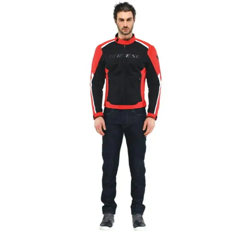 Dainese Hydraflux 2 Air D-Dry Jacket Black/Lava Red Size - 58 - RV and Auto Parts