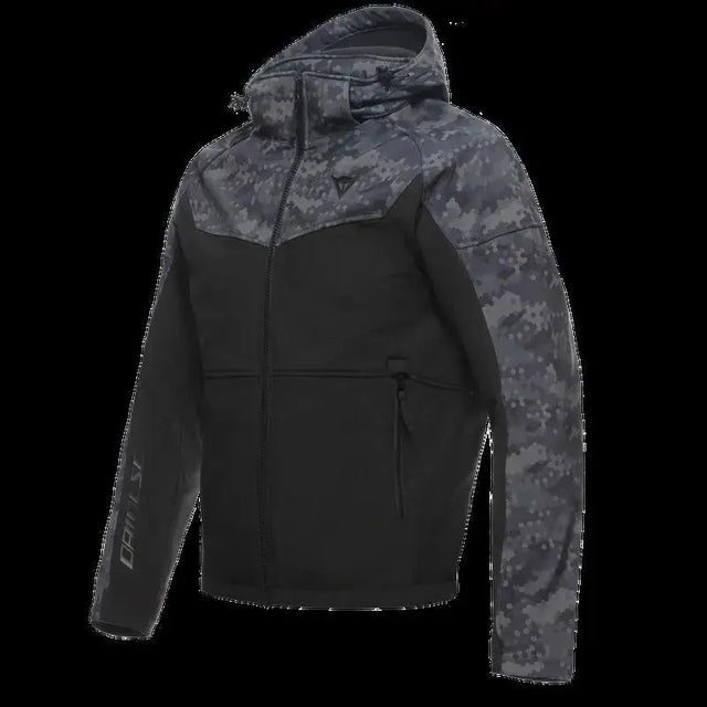 Dainese Ignite Tex Jacket Black/Camo-Gray Size - 48 - RV and Auto Parts