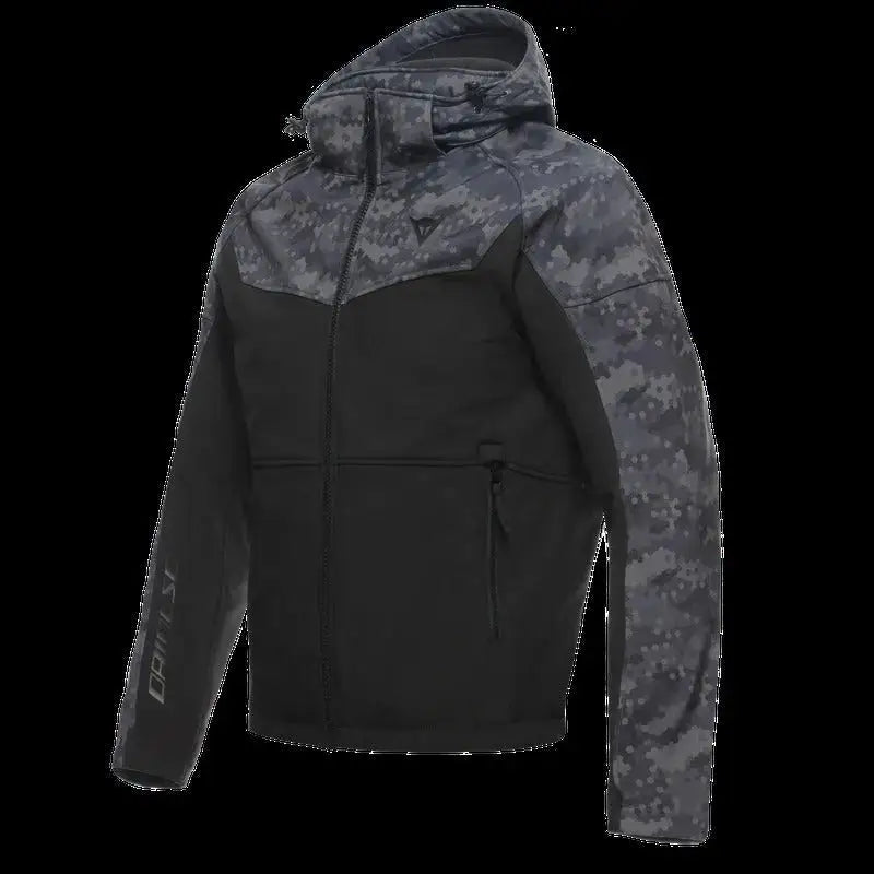 Dainese Ignite Tex Jacket Black/Camo-Gray Size - 50 - RV and Auto Parts