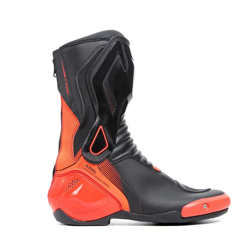 Dainese Nexus 2 Boots Black/Fluorescent-Red Size - 41 - Apparel