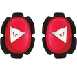 Dainese Pista Knee Slider Red/White - One Size - RV and Auto Parts