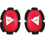 Dainese Pista Knee Slider Red/White - One Size - RV and Auto Parts