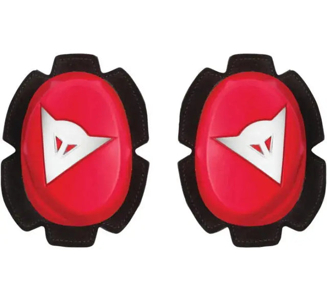 Dainese Pista Knee Slider Red/White - One Size - RV and Auto Parts