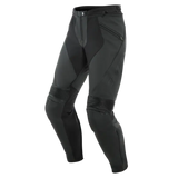 Dainese Pony 3 Leather Pants Perforated Matte Black Size - 48 - Dainese