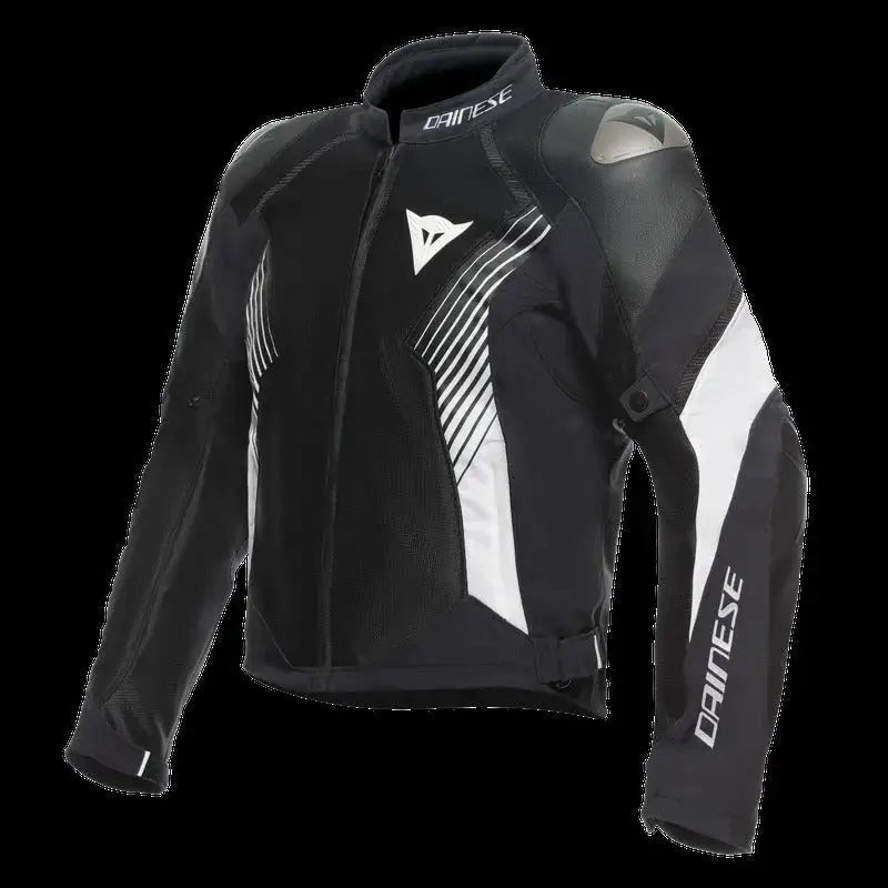 Dainese Super Rider 2 Absoluteshell Jacket Black/Black/White Size - 58 - RV and Auto Parts