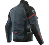 Dainese Tempest 3 D Dry Jacket Ebony/Black/Lava Red Size - 52 - RV and Auto Parts