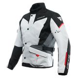 Dainese Tempest 3 D Dry Jacket Glacier Gray/Black/Lava Red Size - 44 - Dainese