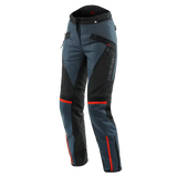 Dainese Tempest 3 Lady D-Dry Pants Ebony/Black/Lava-Red Size - 46 - Dainese