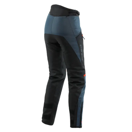 Dainese Tempest 3 Lady D-Dry Pants Ebony/Black/Lava-Red Size - 46 - Dainese
