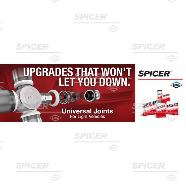 Dana Spicer No Supplier Warranty Universal Joint 5-3246X - U-Joint Kit