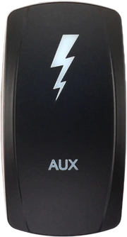 XTC Power Products Dash Switch Rocker Face Aux Lights