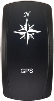 XTC Power Products Dash Switch Rocker Face Gps