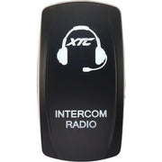 XTC Power Products Dash Switch Rocker Face Intercom Radio
