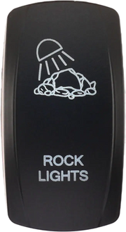 XTC Power Products Dash Switch Rocker Face Rock Lights
