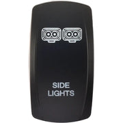 XTC Power Products Dash Switch Rocker Face Side Litghts
