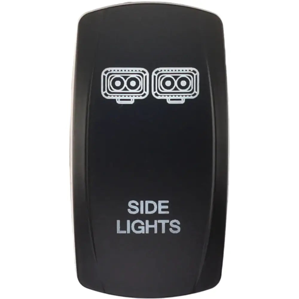 XTC Power Products Dash Switch Rocker Face Side Litghts