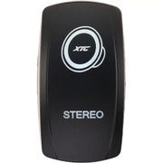 XTC Power Products Dash Switch Rocker Face Stereo