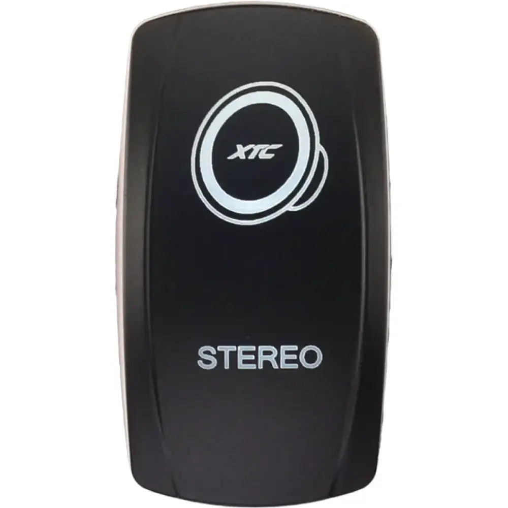XTC Power Products Dash Switch Rocker Face Stereo