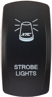 XTC Power Products Dash Switch Rocker Face Strobe Light