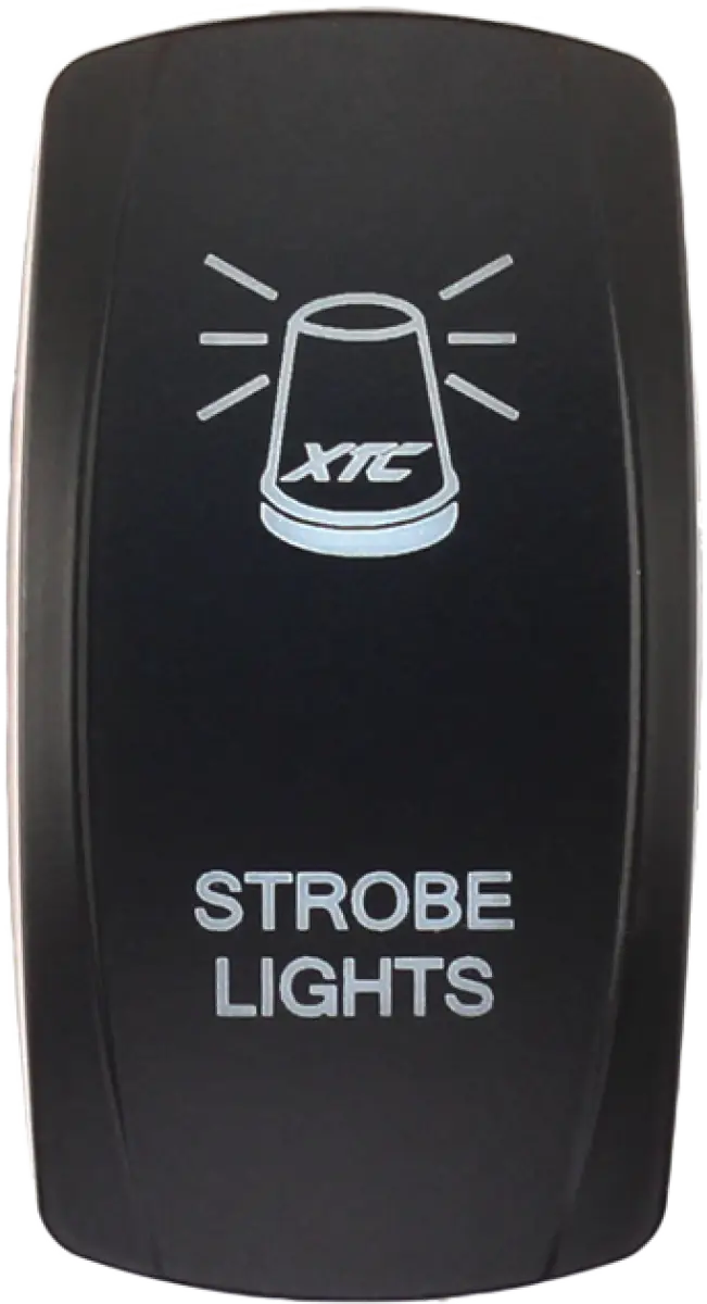 XTC Power Products Dash Switch Rocker Face Strobe Light