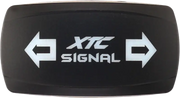XTC Power Products Dash Switch Rocker Face Turn Signal Horizontal