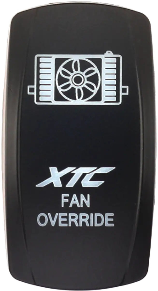 XTC Power Products Dash Switch Rocker Face Xtc Fan Override