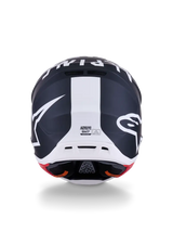 Sm7 Dasher Helmet Blk/Wht Matt Xl - ALPINESTARS