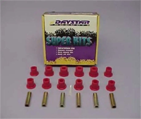 Daystar Daystar 1969-1993 Dodge Ramcharger 4WD - Front Spring Eye Bushing Kit (with 1 1/4in eye)