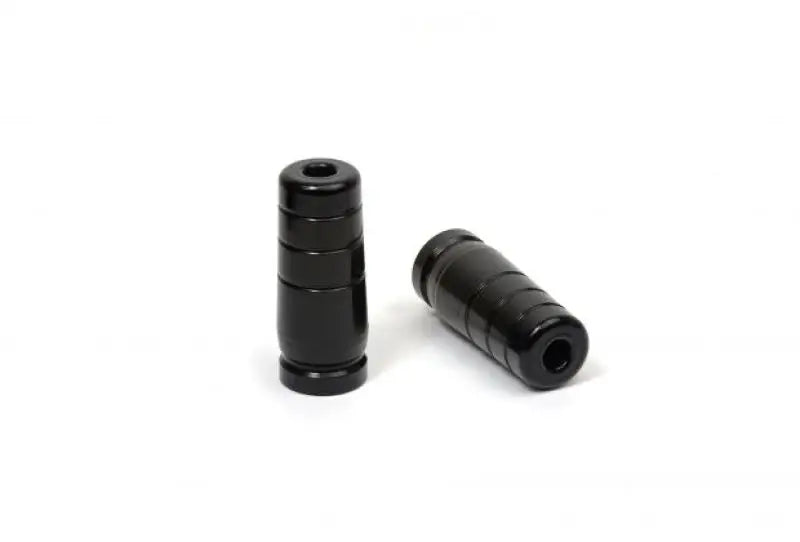 Black metal bump stops for Cherokee XJ 2WD Daystar front bump stop set