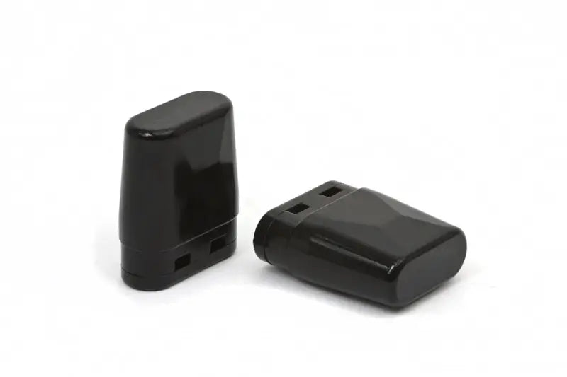 Black glossy vape pods for Dodge Ram bump stops, perfect for Daystar bump stops upgrade