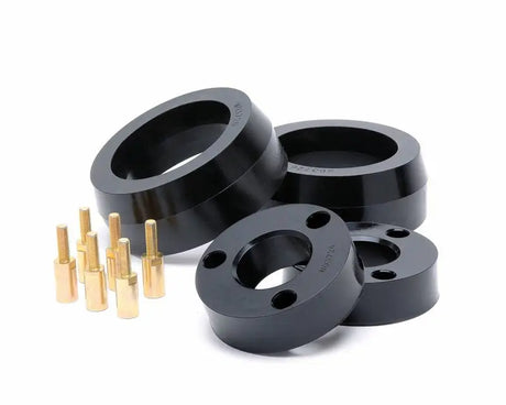 Black suspension lift kit with gold pins for Toyota 4Runner 2.5in lift kit upgrade