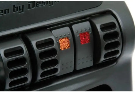 Daystar 1997-2001 Jeep Cherokee XJ 2WD/4WD - Air Vent Switch Panel (Switches Sold Separate) - Truck & Automotive