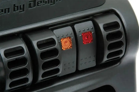 Daystar 1997-2001 Jeep Cherokee XJ 2WD/4WD - Air Vent Switch Panel (Switches Sold Separate) - Truck & Automotive