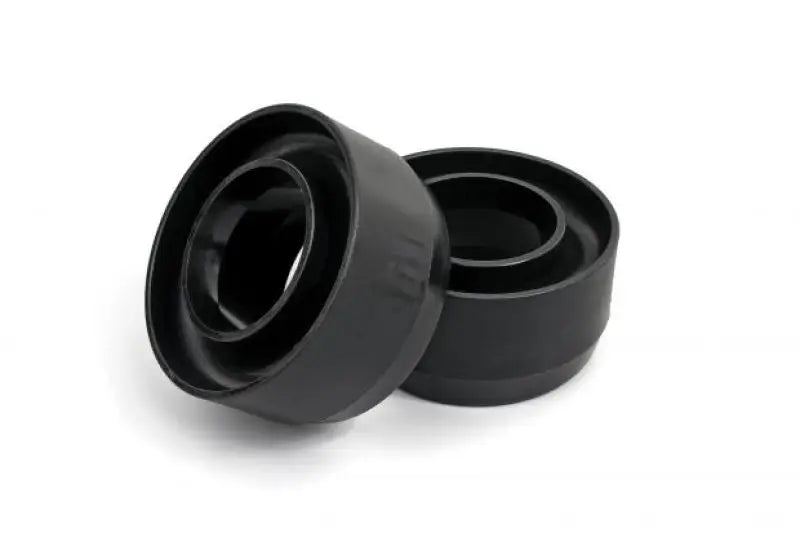 Black coil spring spacers for Ford F-150 2in leveling kit front upgrade