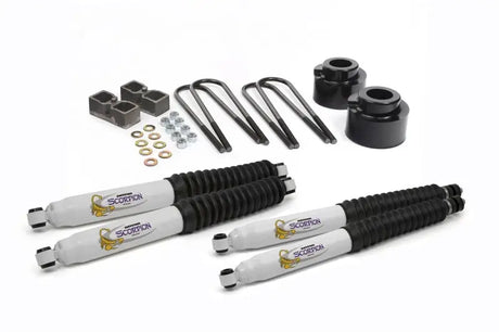 Daystar 2005-2018 Ford F-250 4WD (with Dana 70 Axle) - 2.5in Lift Kit & Scorpion Shocks - Truck Automotive