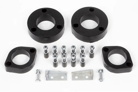 Black Jeep Patriot lift kit suspension components for 2007-2017 4WD/2WD models
