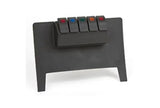 Daystar 2007-2018 Jeep Wrangler JK 2WD/4WD (Auto Trans) - Black Lower Switch Panel (w/ Switches) - Truck & Automotive