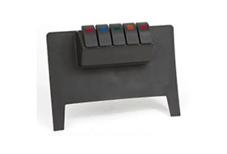 Daystar 2007-2018 Jeep Wrangler JK 2WD/4WD (Auto Trans) - Black Lower Switch Panel (w/ Switches) - Truck & Automotive