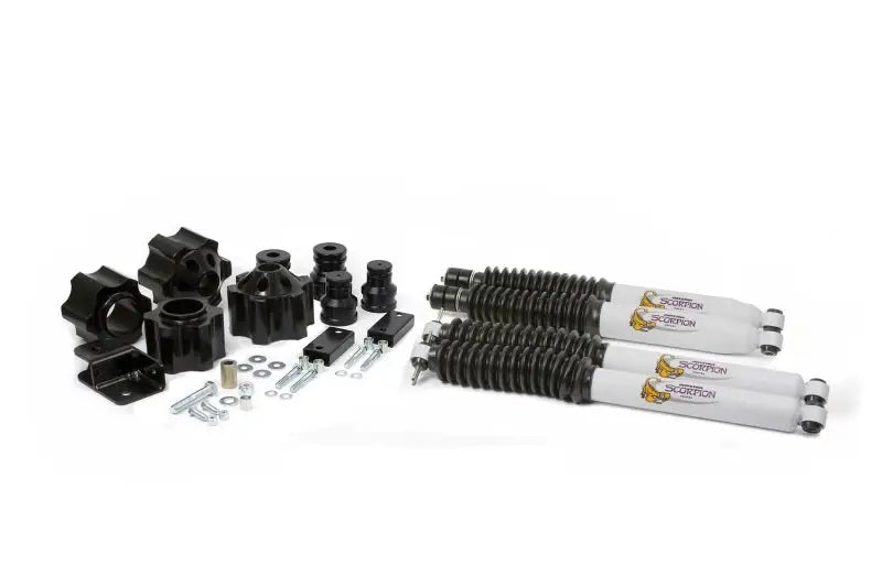 Daystar 2007-2018 Jeep Wrangler JK - 3in Suspension Lift Kit & Scorpion Shocks - Truck Automotive