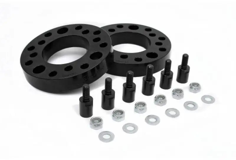 Daystar 2009-2021 Ford F-150 Front 4WD/2WD 2in Leveling Kit, Suspension Strut Spacer, Black, Easy Install with Hardware