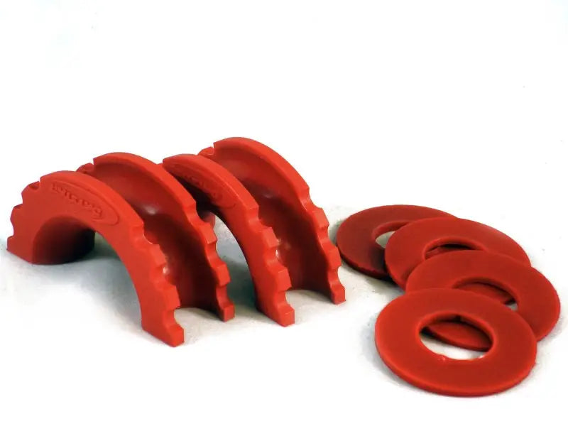 Daystar D-Ring Isolator and Washers Red - Truck & Automotive