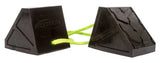 Daystar Daystar Dual Wheel Chock With 3 Foot Plasma Rope Tether