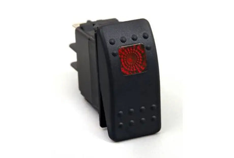 Daystar Rocker Switch Red Light 20 AMP Single Pole - Truck & Automotive