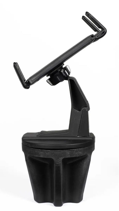 Daystar Universal Hands-Free Phone Grip, black polyurethane, fits vehicle cup holder, 360° view rotation, RV, Automotive, Powersports, off-road, marine, exterior, truck accessories, interior, truck bed, RV parts, Truck & Automotive, AVADA - Best Sellers