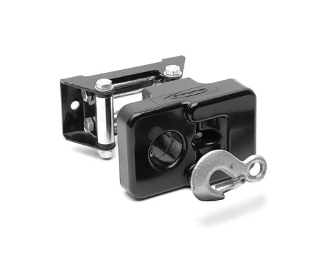 Black winch with silver hook, perfect small winch roller and roller fairlead isolator